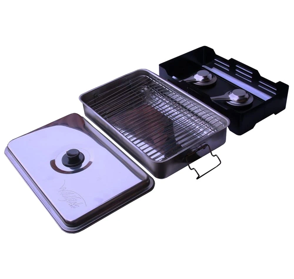 Gillies Wildfish Stainless Steel Fish Smoker 4 Gillies Wildfish Stainless Steel Fish Smoker - Image 2