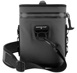 Yeti Hopper Flip 8 Soft Cooler -Alvey shop yeti hopper flip 8 soft cooler side with strap