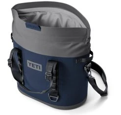 Yeti Hopper M30 Soft Cooler Navy -Alvey shop yeti hopper m30 soft cooler navy side open
