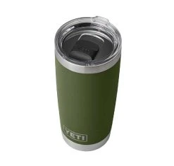 Yeti Rambler 20oz Tumbler With MagSlider Lid (591ml) -Alvey shop yeti rambler 20oz tumbler with magslider lid colour highlands olive top