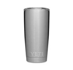 Yeti Rambler 20oz Tumbler With MagSlider Lid (591ml) -Alvey shop yeti rambler 20oz tumbler with magslider lid colour stainless steel