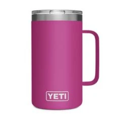 Yeti Rambler 24oz Mug With MagSlider Lid (710ml) 20 Yeti Rambler 24oz Mug With MagSlider Lid (710ml) -Alvey shop yeti rambler 24oz mug with magslider lid colour prickly pear pink