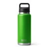 Yeti Rambler 36oz Bottle With Chug Cap (1L) -Alvey shop yeti rambler 36oz bottle canopy green