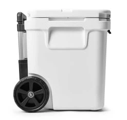 Yeti Roadie 48 Wheeled Hard Cooler -Alvey shop yeti roadie 48 wheeled hard cooler colour white side